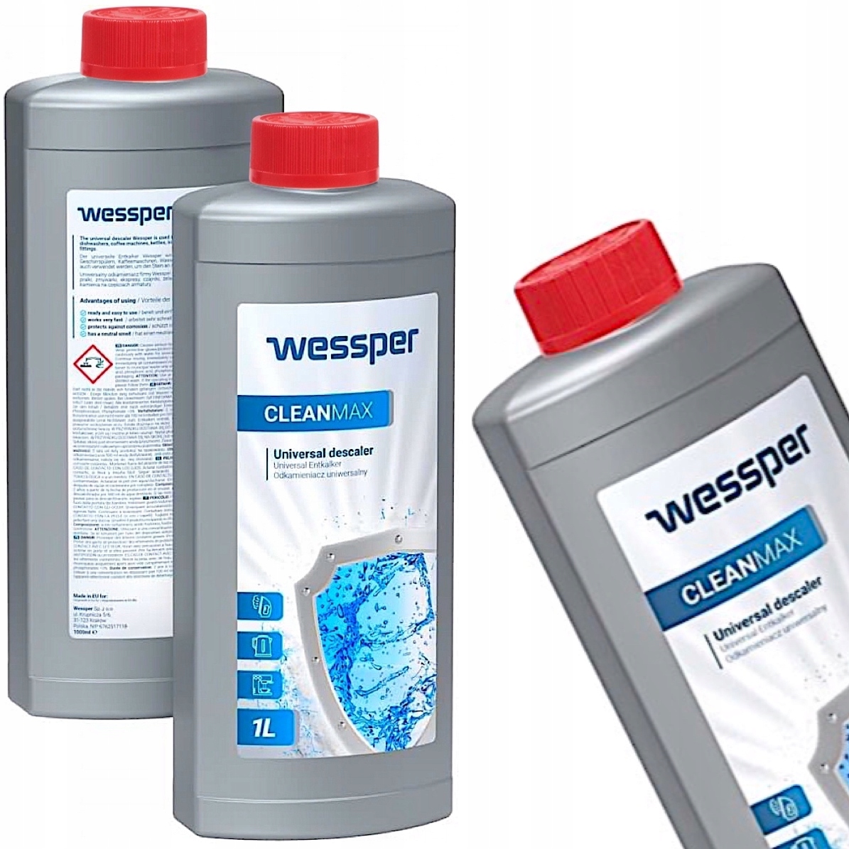 Wessper Cleanmax 1L odstraňovač vodného kameňa
